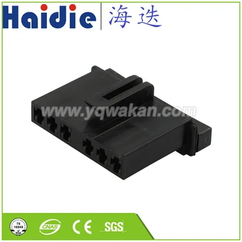 Frete grátis 5sets 6pin automático de cabo elétrico fêmea conector da fiação com terminais HD065-2.8-21