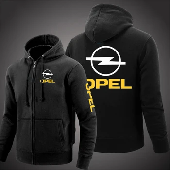 O Logotipo da OPEL 2022 com Capuz de Lazer Primavera, Outono de Lazer Zíper Confortável Moletom Homens Coats High street camisa de manga comprida