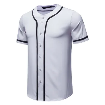 Homens de T-Shirts de Beisebol Esporte Casaquinho de Moletom, Camisa de Homens Vestuário Sportswear Verão T-shirt para Homens