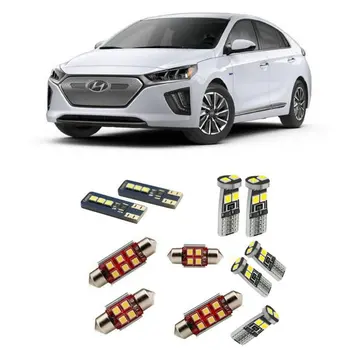 11x Canbus Led luzes interiores Para Hyundai Ioniq Elétrica 2021 2020 automotivo bens de Carro Acessórios para auto lâmpadas para Automóveis