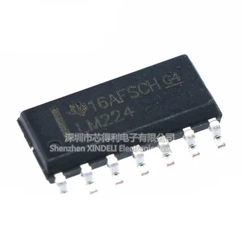 Novo patch original LM224DR LM224 chip amplificador operacional de quatro vias única fonte de alimentação SOP-14