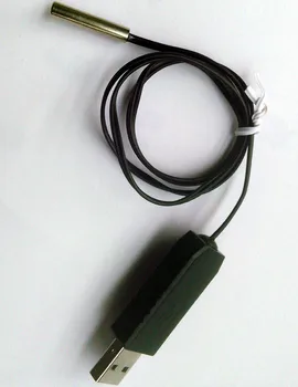 USB impermeável sensor de temperatura do módulo de aquisição de alta temperatura com precisão de leitura de higiene Suporte de driver desenvolvimento secundário