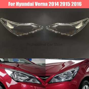 O Farol Do Carro Da Lente Para Hyundai Verna 2014 2015 2016 Farol De Lente De Substituição Do Carro Auto Shell Tampa