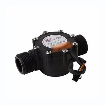 F011 G1 Fluxo de Água do Sensor Hall, Sensor de Fluxo de Mudar o Medidor de Vazão Medidor de vazão de Água Controle do Contador DN25 1-60L/min