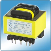 Fabricantes direto pequeno transformador transformador transformador de potência 5W 110V 9 pin 13X22 variável de 9V
