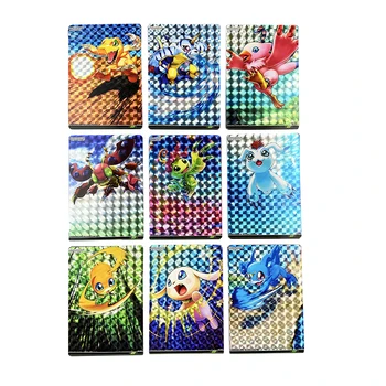 Digimon Adventure Batalha Espíritos Cartões de memória Flash BS Agumon Gabumon Piyomon Palmon ACG Anime Coleção de jogos de Cartas de Presente Brinquedos