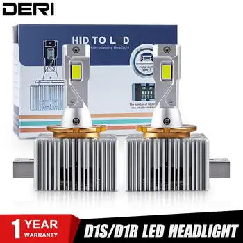 D3S D1S D3C D1C D3R D1R LED Luzes do Farol 6000K Branco Farol de Globos Lâmpada Xenon HID Lâmpadas de Substituição Direta de Lâmpadas 90W