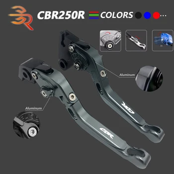 CBR250R Acessórios de Moto Freio da Embreagem alavanca Para Honda CBR 250R 2011-2018 CNC em Alumínio Ajustável Dobrável Equipamentos de Peças