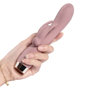 Novo g Estimulador do Ponto de Vibradores Rabbit Vibrador para as Mulheres Vibração ABS/Silicone Impermeável Feminino, Vagina, Clitóris Massageador para Se