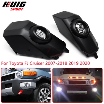 LED DRL Diurnas Luz Para Toyota FJ Cruiser 2007-2018 2019 2020 Estilo Carro de Condução Kit de Luz Lâmpada da Névoa dos Acessórios