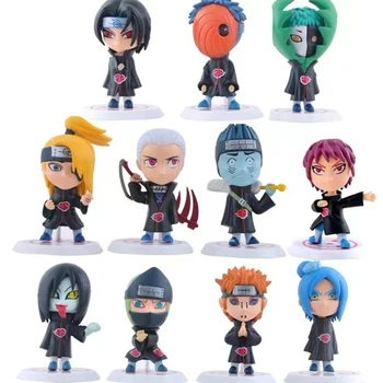 Naruto Shippuden do Anime Modelo Estatueta de Sasuke, Gaara Figura de Ação de PVC Estátua Colecionável Brinquedo Decoração de Boneca feitos à Mão, presentes