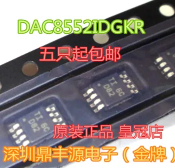 Livre shippingDAC8552IDGKR MSOP-8 de TI 10pcs