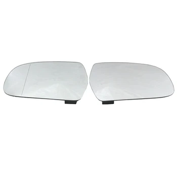 Rearview do carro Espelhos de Vidro Aquecido Placa Traseira de Vidro do para-Audi A4 S4 B8 A5 S5 2008-2009 8K0857535F 8K0857536F