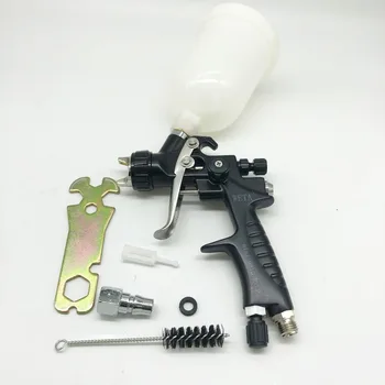DEWABISS mini spray pistola de pintura 931g 1.0/0,8 mm Aerógrafo pistola airless de pintura de carros ferramenta Pneumática air brush