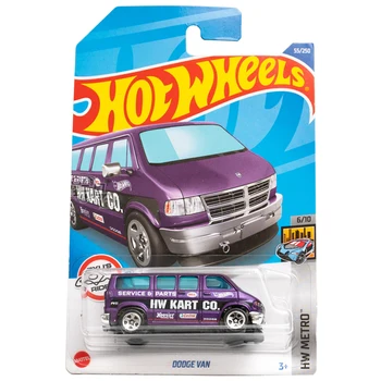 Hot Wheels do Automóvel de Série HW METRO DODGE VAN 1/64 de Metal Fundido Modelo de Recolha de Veículos de Brinquedo