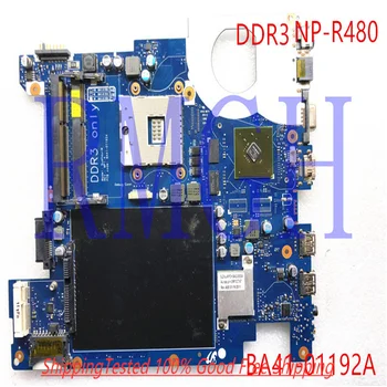 BA92-06019A BA41-01192A BA41-01191A BA41-01190A Para Samsung R480 Laptop placa-Mãe Com Nvidia VGA N11P-GE1-A3 GT330M GPU de 1GB