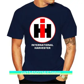 Novos Homens t-shirt Legal de Design de Moda Homem Ih International Harvester S Neck Tee t-shirt novidade tshirt mulheres
