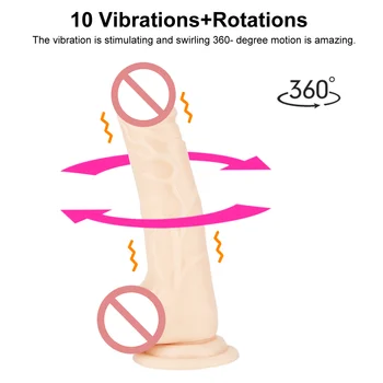 Dildos Realista Brinquedos Sexuais para Adultos Sem Vibrador Plug anal Cinta Pênis com ventosa de Silicone G Spot de Brinquedos Sexuais Para as Mulheres