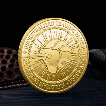 Metal Comemorativas de Moedas de Bitcoin UTNP Moedas Medalhas de Duas cores Moedas Coleccionáveis de Lembranças