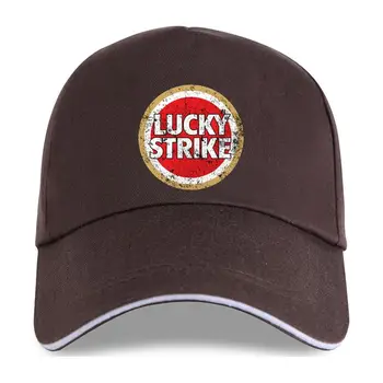 Design de Moda de Cigarros Lucky Strike Logotipo Angustiado de Homens de boné de Beisebol