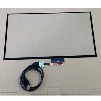 14-polegadas notebook tablet caixa registadora monitor portátil de exibição modificado USB + pontos tela de toque capacitiva estreita borda ultra-th